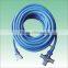 2-pin Japan Colored Coiled Retractable Power Extension Cord