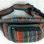 women bumbags COTTON RAINBOW BELT BUM BAG canvas waist bag