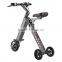 New arrcial Man-pack bicycle 3 wheel electric folding bicycle