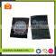 Black Back Neck Main Label Clothing Woven Label For Garment