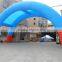 outdoor trade show inflatable christmas decorations arch for event