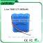 UN38.3 Approved Rechargeable 3.7V 6600mah Li-ion Battery Pack