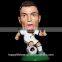 soccer /football player big head polyresin figurines