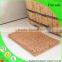2016 hot sale100% polyester pvc backed bath mat bathroom