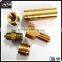 Custom Small CNC Turning Brass Pipe Fitting For Machinery Part