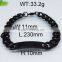 2016 Newest Fashion Style Black Color Stainless Steel Bracelet