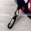 Printed Spandex fabric u shape pillow,with button and hook