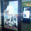 hot sale 55 inch advertising double side digital touch screen