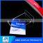 wholesale customized and transparent clear 3mm acrylic menu stand