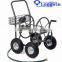 4 wheel steel steel water hose reel