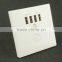 The wall usb charging socket adaptator wall socket with 4 usb