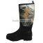 Mens Cheap Camo Neoprene Hunting Rain Boots