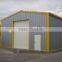 Metal garage shed with side door