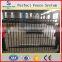 Wrought Iron Fence Steel Metal Fence/ Tube Garden Fencing
