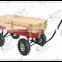 hot sale wood foldable children wagon trolley cart