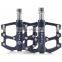 KACTUS 16C Bike MTB Mountain Magnesium Alloy Pedals BMX Bike Flat Platform CNC Steel 3 Bearings Axle