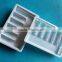 Blister plastic pharmaceutical packing tray