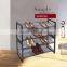 Vivinature shoes storage rack, shoes rack with mesh metal style