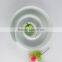 Hospitality hotel supply candy plate round porcelain compartments tray