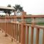 high hardness wood plastic composite terrace railing designs