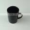 Stock Hot sale Cheap Black Glaze Ceramic promotional mug for Espresso