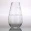 Hand Carved Crystal Glass Vase