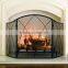 Fireplace 3-panel Folding Screen