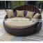 2016 Hot Sale Round Rattan Lounger for Beach