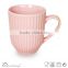 simple design ceramic coffee mug cup engrave ceramic mug