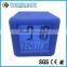 Cube shaped silicone time clock, digital table clock, anti-broken alarm clock