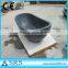 Blue limestone oval freestanding bathtub