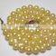 5.5-6mm Yellow Akoya Pearl Jewellery Necklace With 14K Gold Clasp