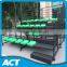 Custom made modular design outdoor bleachers