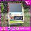 Best sale double-sided drawing board wooden learning toys for toddlers W12B102-S