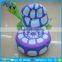 Creadible quality inflatable octopus and ring game pvc toy