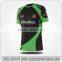 sublimated rugby jersey 100%polyester dri fit fabric