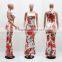 Women Sexy Printed Floral Bodycon Prom Mermaid Party Evening Cocktail Long Dress