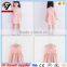 Hot sale baby handmade smocked dress cotton linen girl's dress