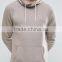 Custom Raglan Sleeves Over The Head Style Pouch Pocket Light Brown Men's 80% Cotton 20% Polyester Fleece Casual Hoodies