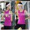 Spandex Sports Compression Tank Tops Fitness Women'S Crop Top Slimming Vest