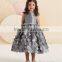 high quality satin beaded baby gown red flower girls dresses