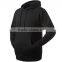 Guangzhou Factory Custom Men Blank Pullover Hoodie Sweatshirt 100% Cotton Plain Slim Fit Hoodie With Kangaroo Pocket