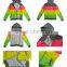 Spring High Quality Women's Casual Colour Bar Cotton Jacket