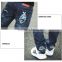 New Design Hole Jeans Men Distressed Ripped Pants