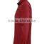 100% Cotton Design China Made Black Brim Mens Maroon Color Cotton Shirt
