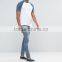 T-Shirt With Contrast Raglan Sleeves