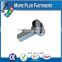 Made in Taiwan Micro Slotted Nickel Plated Brass Stainless Steel Head Slotted Machine Screw