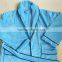 Custom Cotton Fabric Front Side Velour Backside Terry Bath Robe