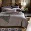  supplier solid color satin fabric 100% longstaple cotton bed sheet sets