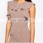 OEM Service Made in China New Model Girls Midi Pencil Dress With Ruffle Detail